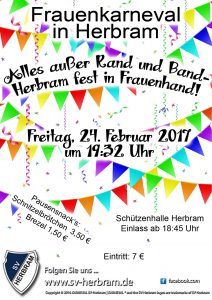 Frauenkarneval 2017 Herbram